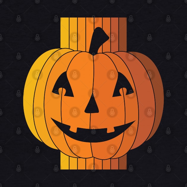 Retro Jack O' Lantern by Strangers With T-Shirts